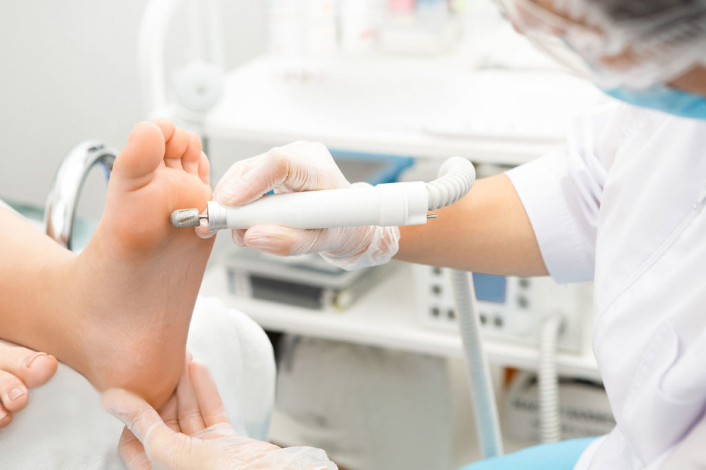 pédicure matérielle