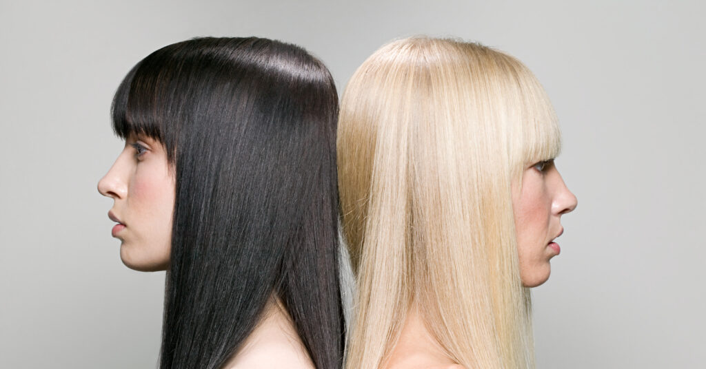 Hair color remover in the Grail beauty salon