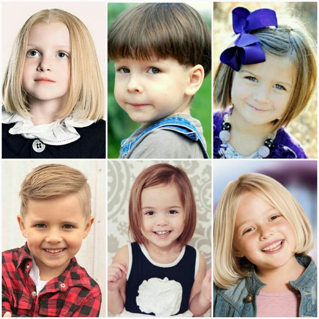 Детские прическики в салоне Грааль