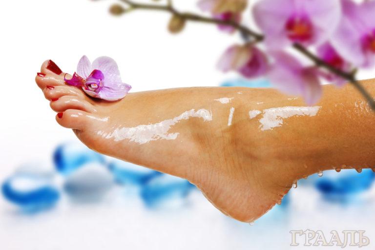 Пилинг ног в салоне красоты Грааль